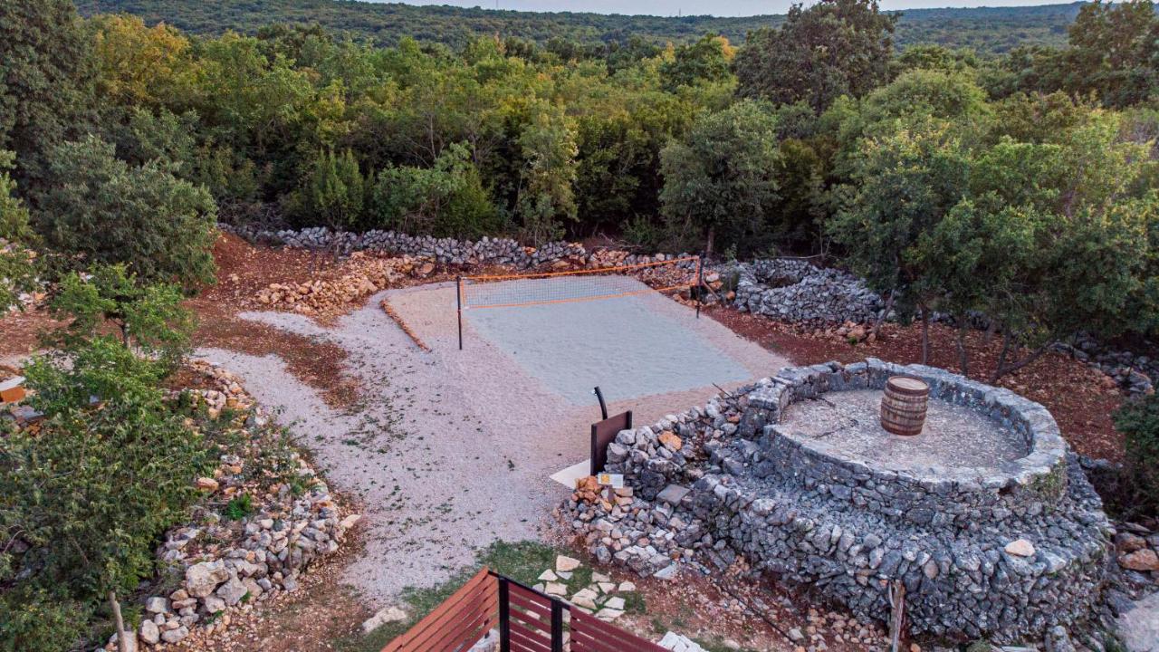 Villa Campiello Heated Pool Vrbnik Ngoại thất bức ảnh