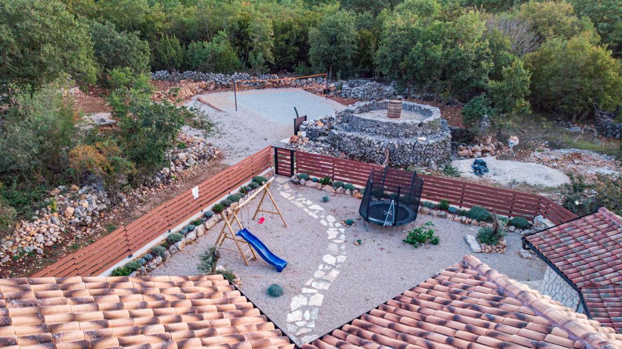 Villa Campiello Heated Pool Vrbnik Ngoại thất bức ảnh